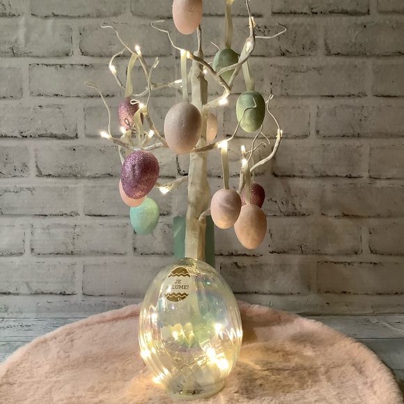Clear Glass LED Easter Egg - Picture 1 of 5